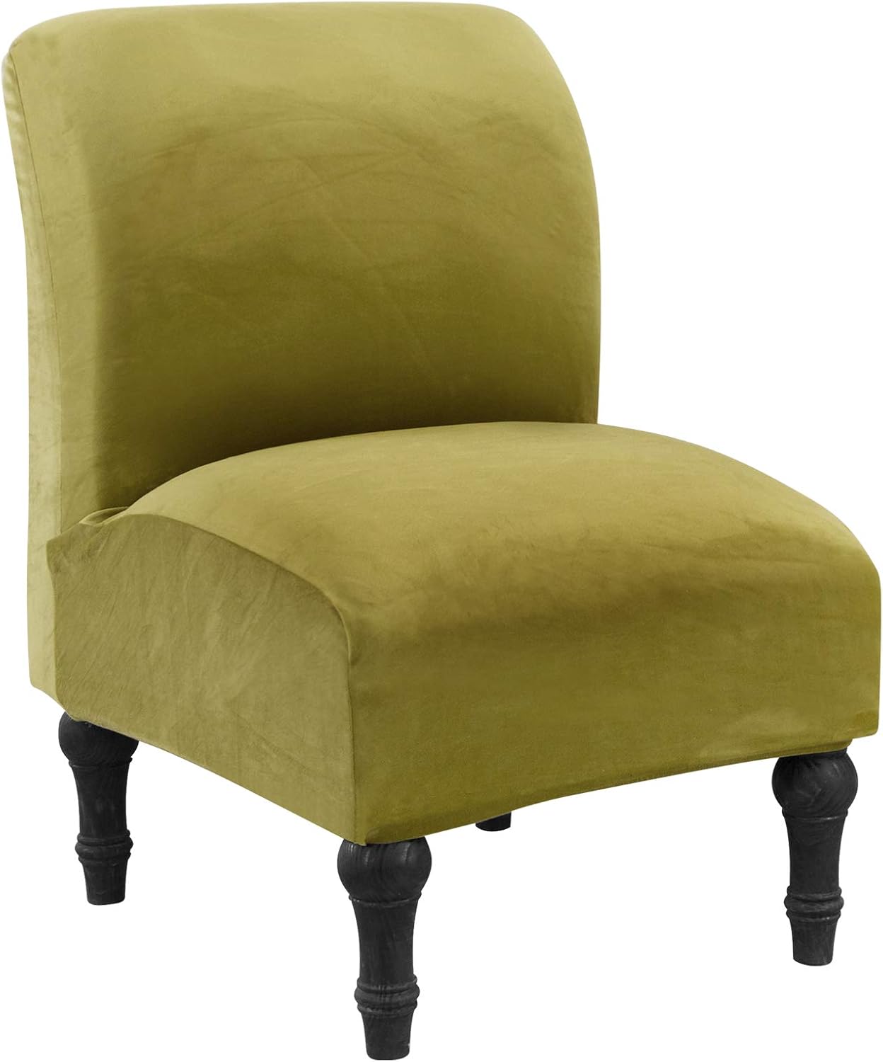 Amazoncom Searchi Armless Accent Chair Cover Slipcover Amazoncom Searchi Armless Accent Chair Cover Slipcover