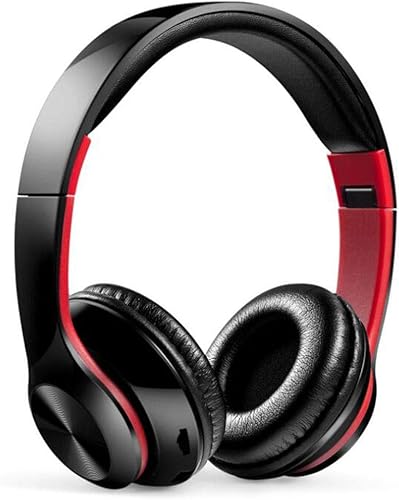 Cuffie Gioco Cuffie Bluetooth Microfoni Pieghevoli Cuffie con Chiamata Stereo Noise Wireless Card Musica Sport Universale Multicolore Color Red Cuffie Gioco Cuffie Bluetooth Microfoni Pieghevoli Cuffie con Chiamata Stereo Noise Wireless Card Musica Sport Universale Multicolore Color Red