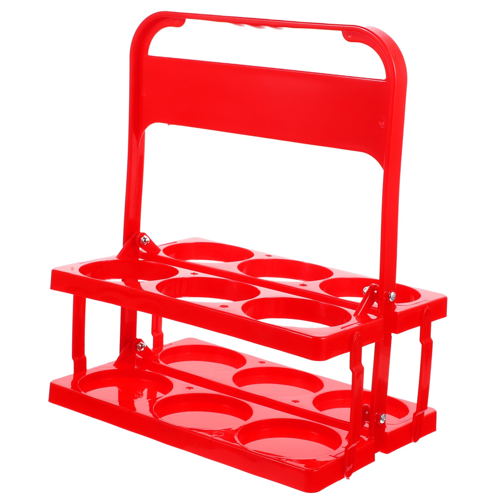 HOODANCOS Liquor Holder for Bar Beer Carrying Rack Party Supply Folding Wine Carrier