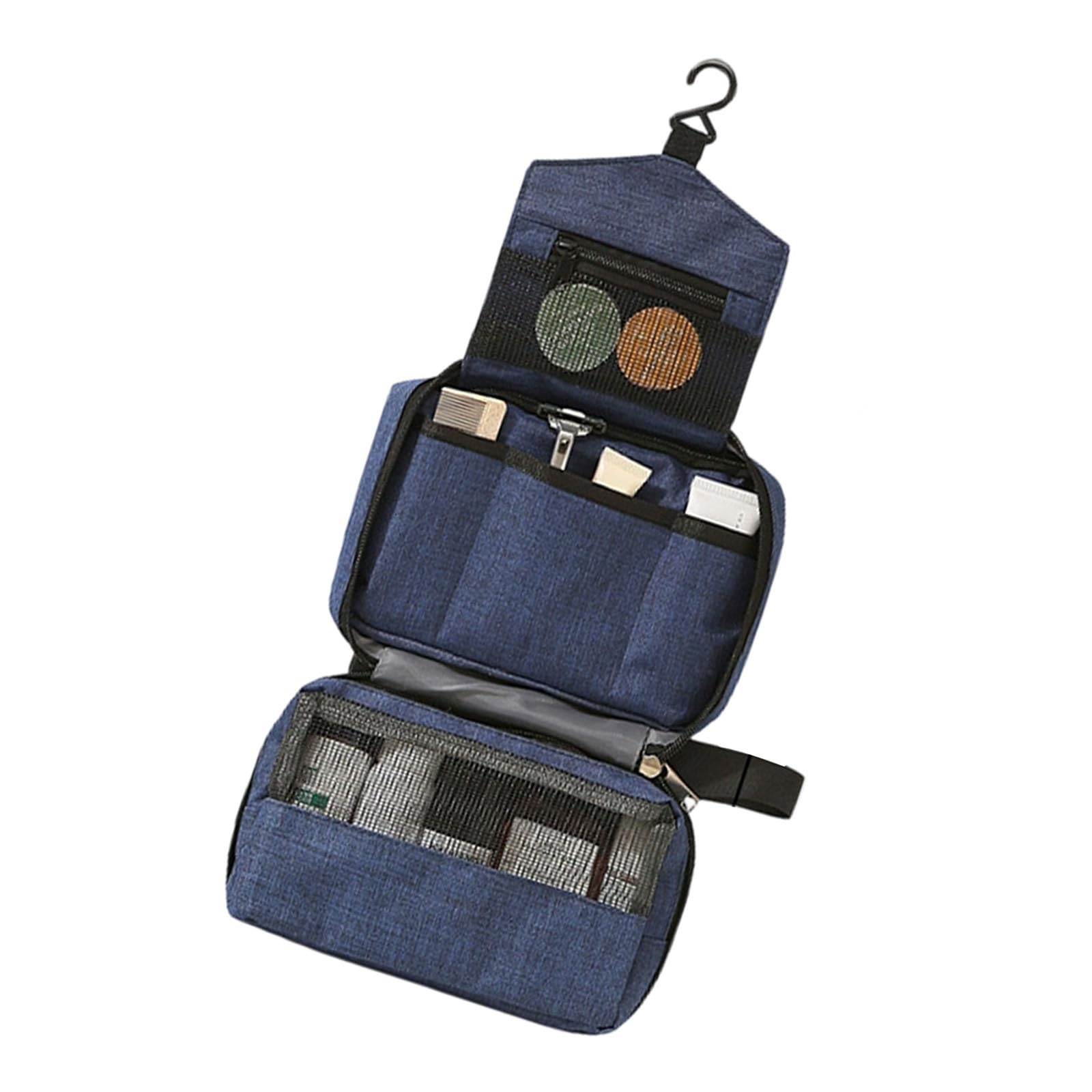 LUCKGONI Travel Toiletry Bag Featuring Dry Wet Separation Compartments Portable Waterproof For Organizing