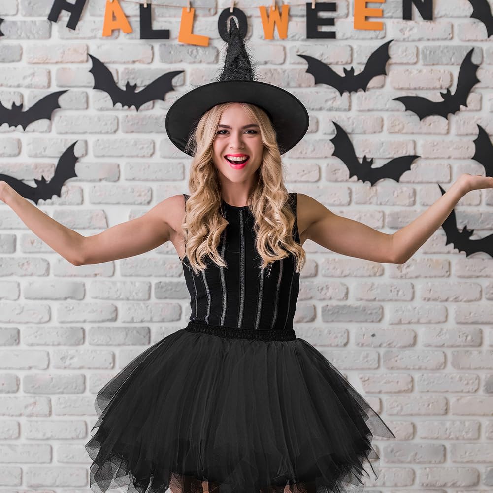 Falda de Tutú para Mujer Retro 80s para Carnaval Halloween
