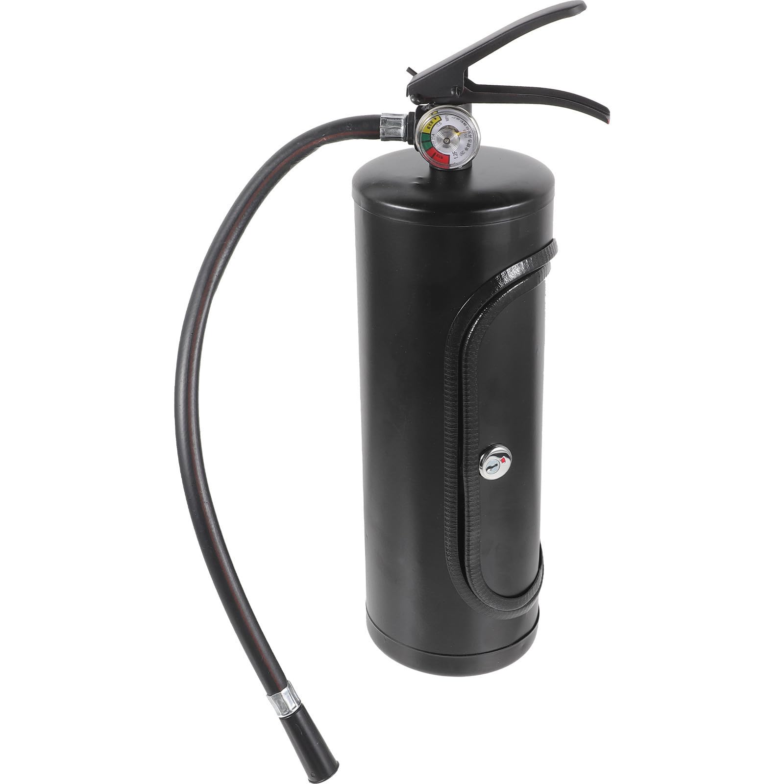 Rangement extincteur en fer noir de grande capacité pour organiser vos bouteilles de whisky