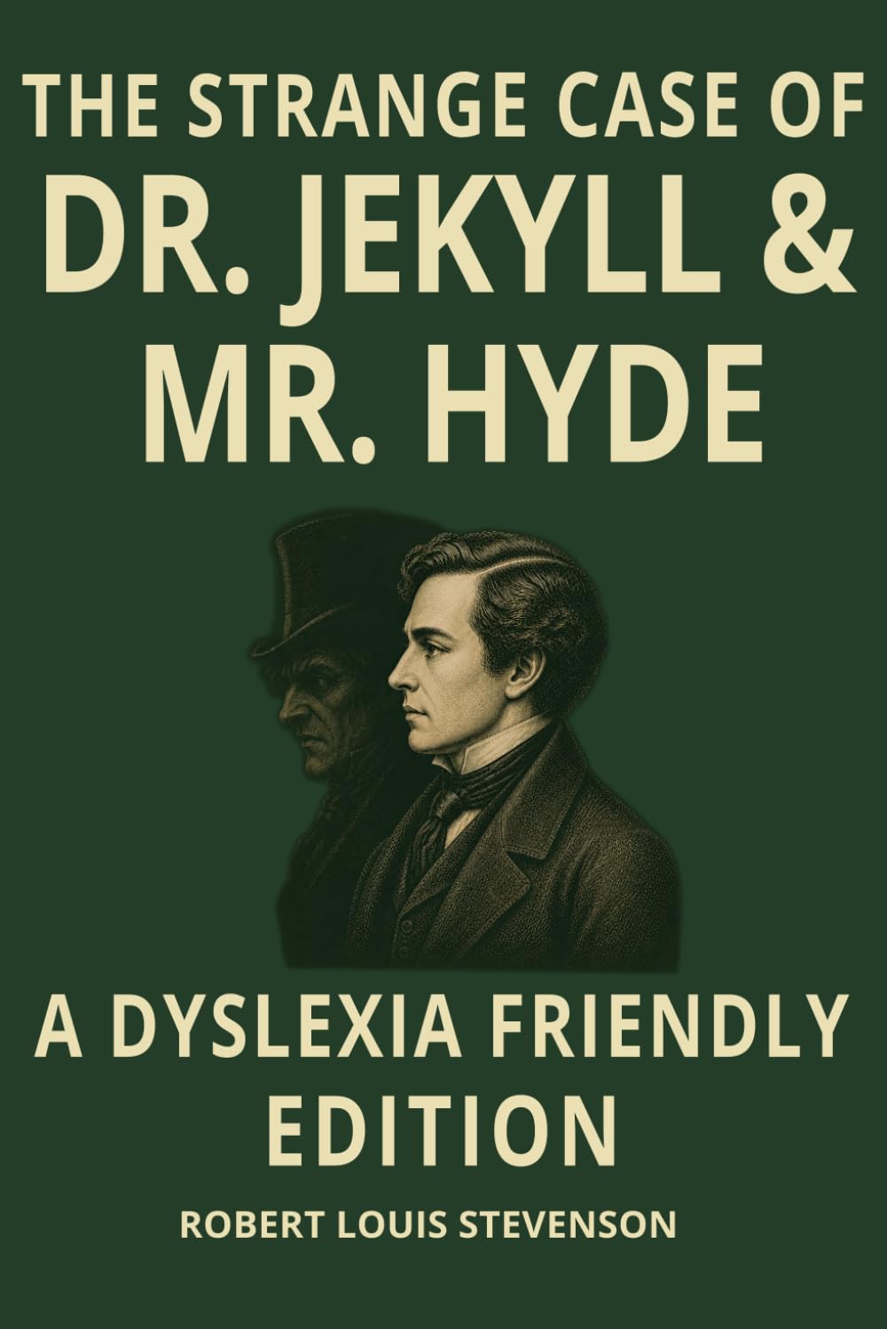 Strange Case of Dr. Jekyll and Mr. Hyde: Dyslexia-Friendly Classic Edition: OpenDyslexic Font, 12 Point Type, Wide Line Spacing, Cream Paper, and ... Teens, Adults, and Classic Literature Readers