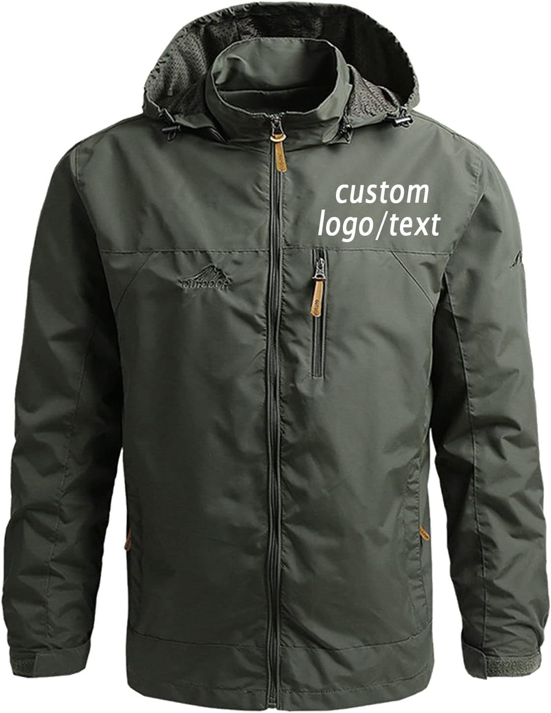 Custom Jacket Design Your Own Logo Windbreaker Company Workwear Team Work Uniforms for Men