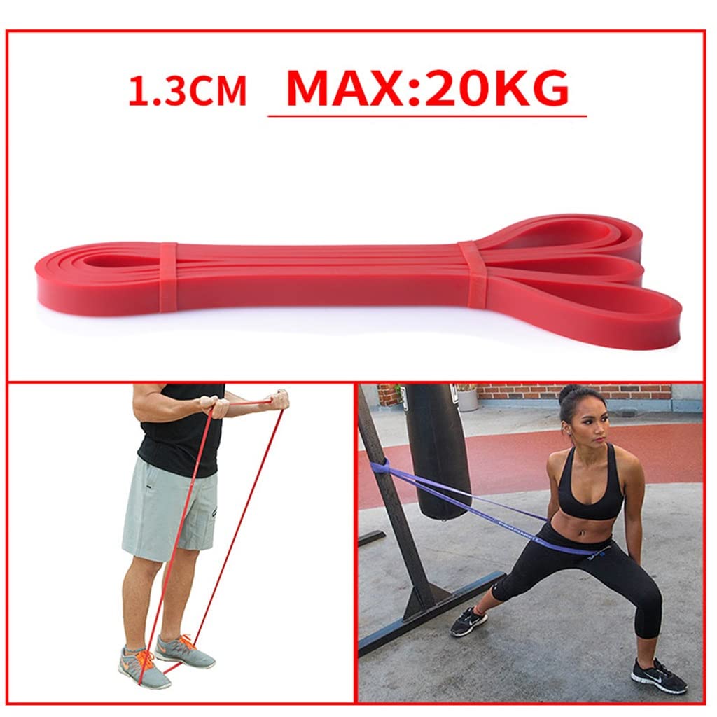 Ćwiczenia z taśmą oporową, trening z gumową taśmą, pętla oporowa, siła, pilates,ą, pętla oporowa, siła, pilates, sprzęt fitness, trening, ekspander, unisex (kolor: A, rozmiar: jeden rozmiar)