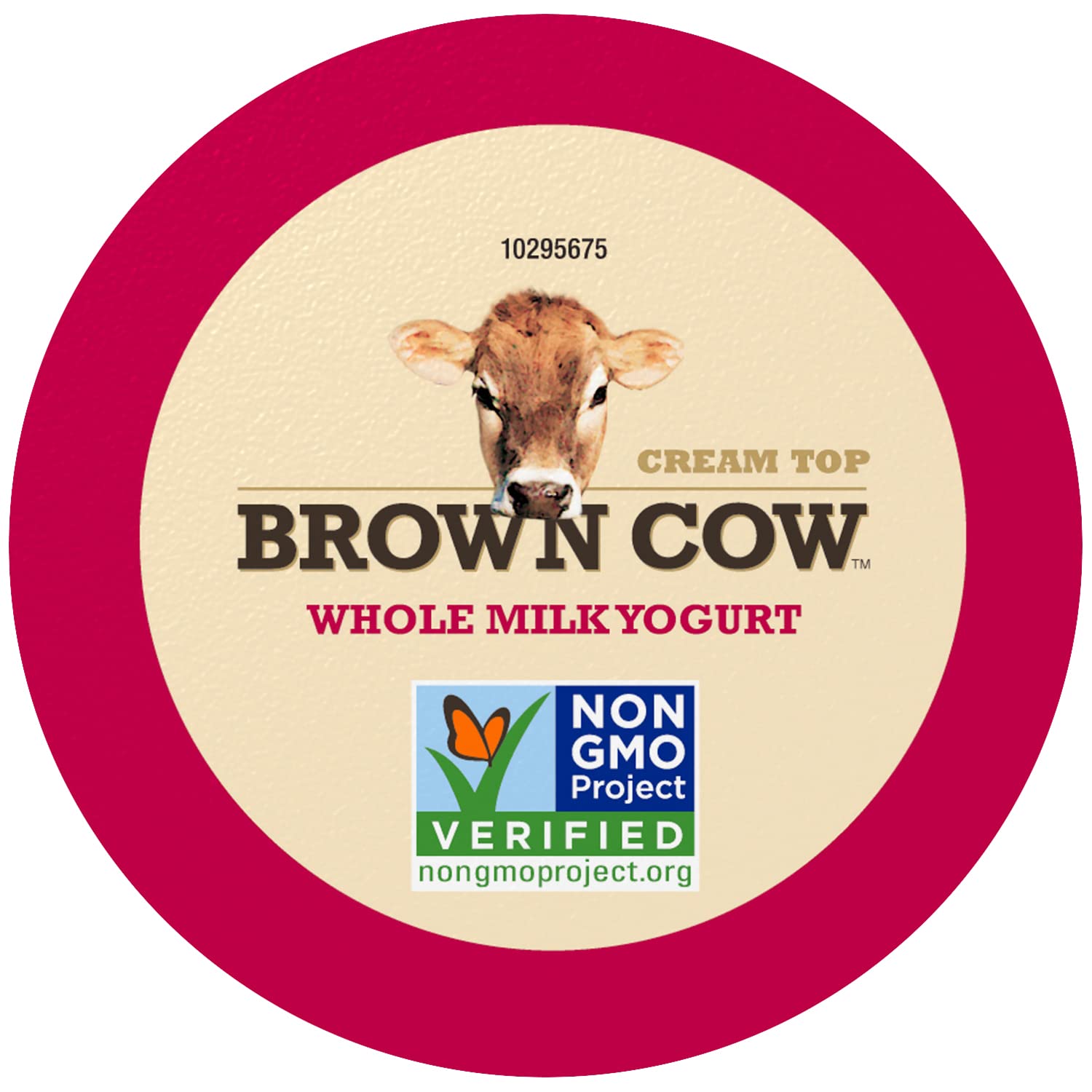 Brown Cow Cream Top Cherry Vanilla on the Bottom Whole Milk Yogurt 5 3 oz Cup - Creamy — view 8
