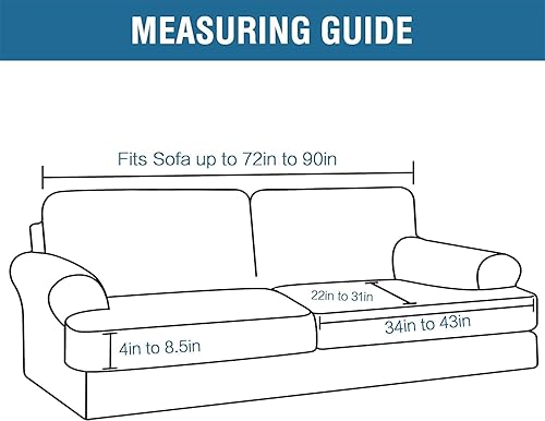 Miniatura 2 de Fundas de sofá de terciopelo de lujo fundas de sofá de felpa ultra suaves con fundas de cojín separadas para asiento en T fundas elásticas para sofá