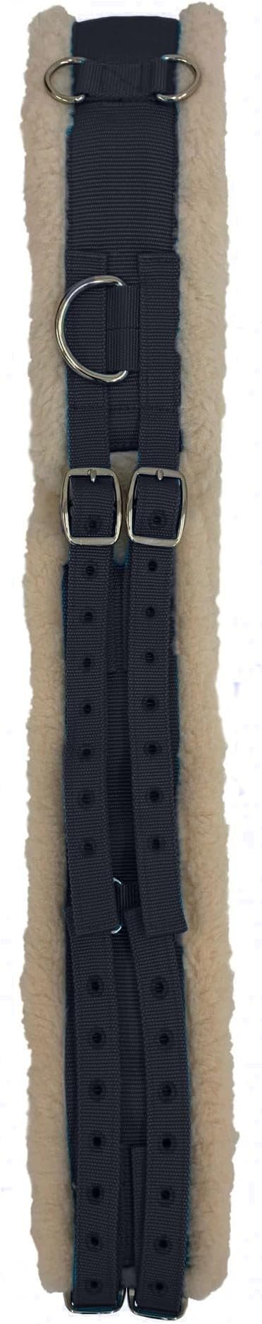 Shires Nylon Lunge Roller With Fleece Padding in Black Full, Black