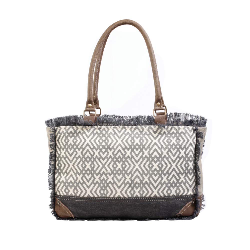 Myra BagX-Design Upcycled Canvas Handbag S-1044