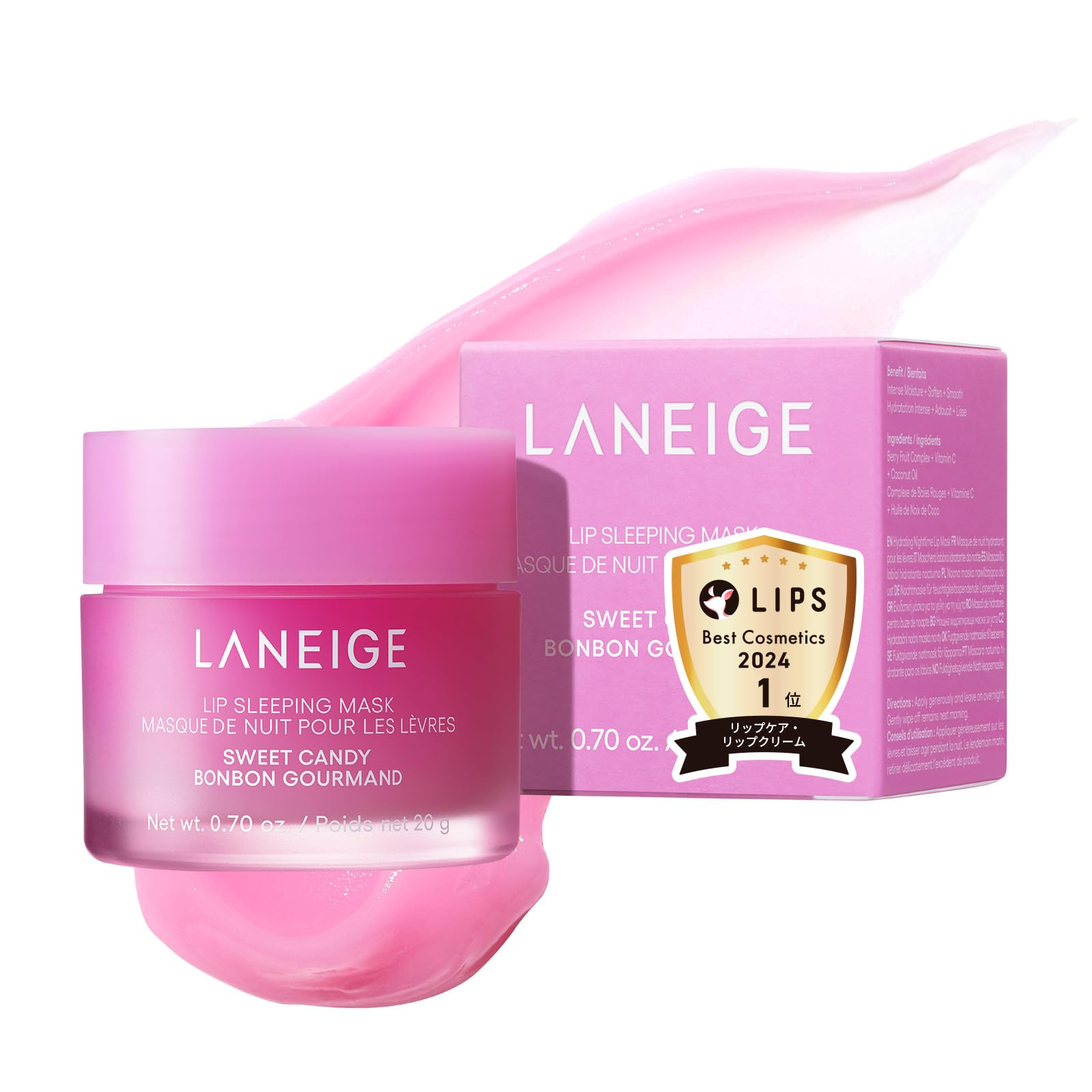 Laneige Lip Sleeping Mask Sweet Candy 20g Lip Balm Lip Mask Moisturizing Korea