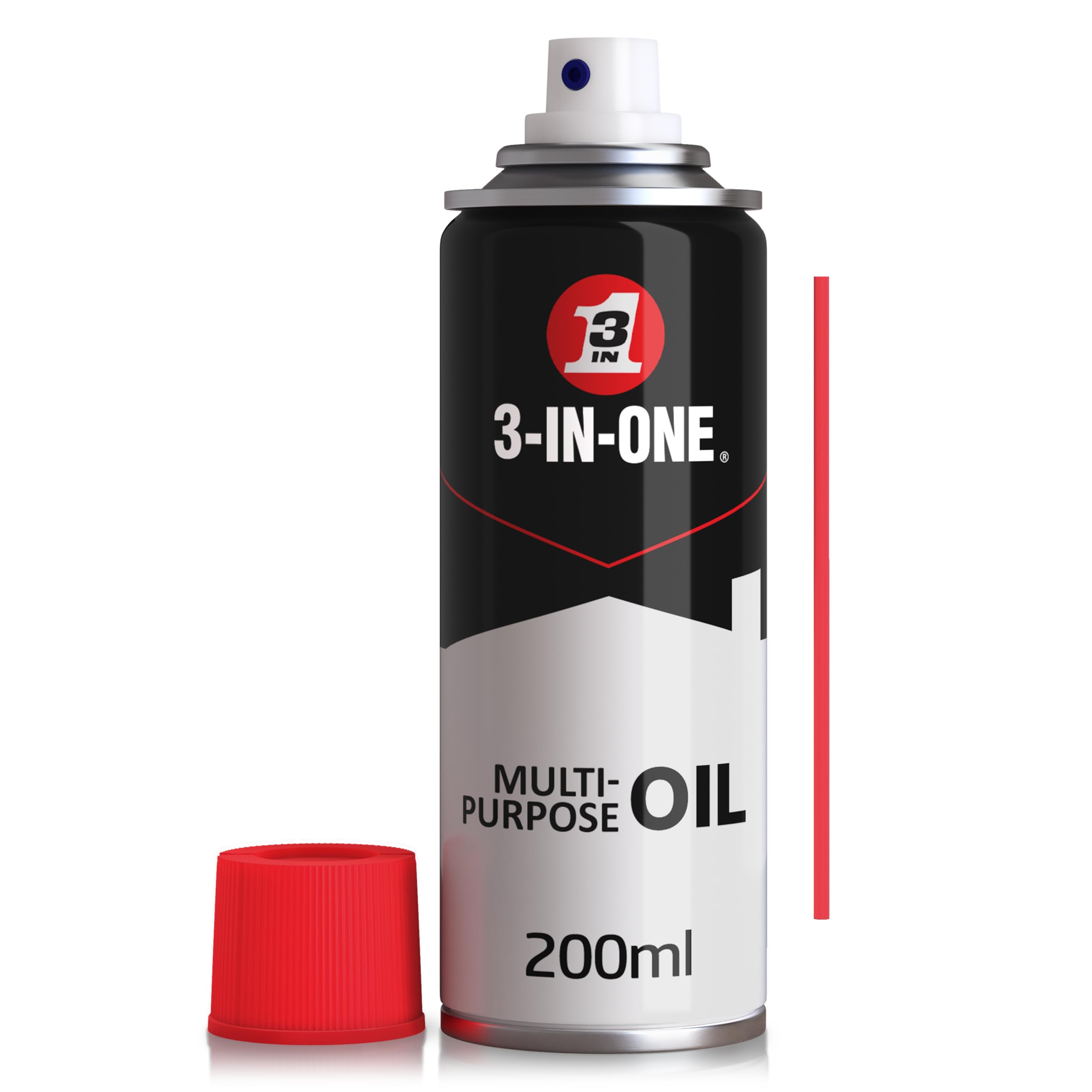 200ml Multi Use Aerosol - Lubricates Moving Parts, Cleans & Protects, Prevents Rust And Tarnish And Stops Squeaks