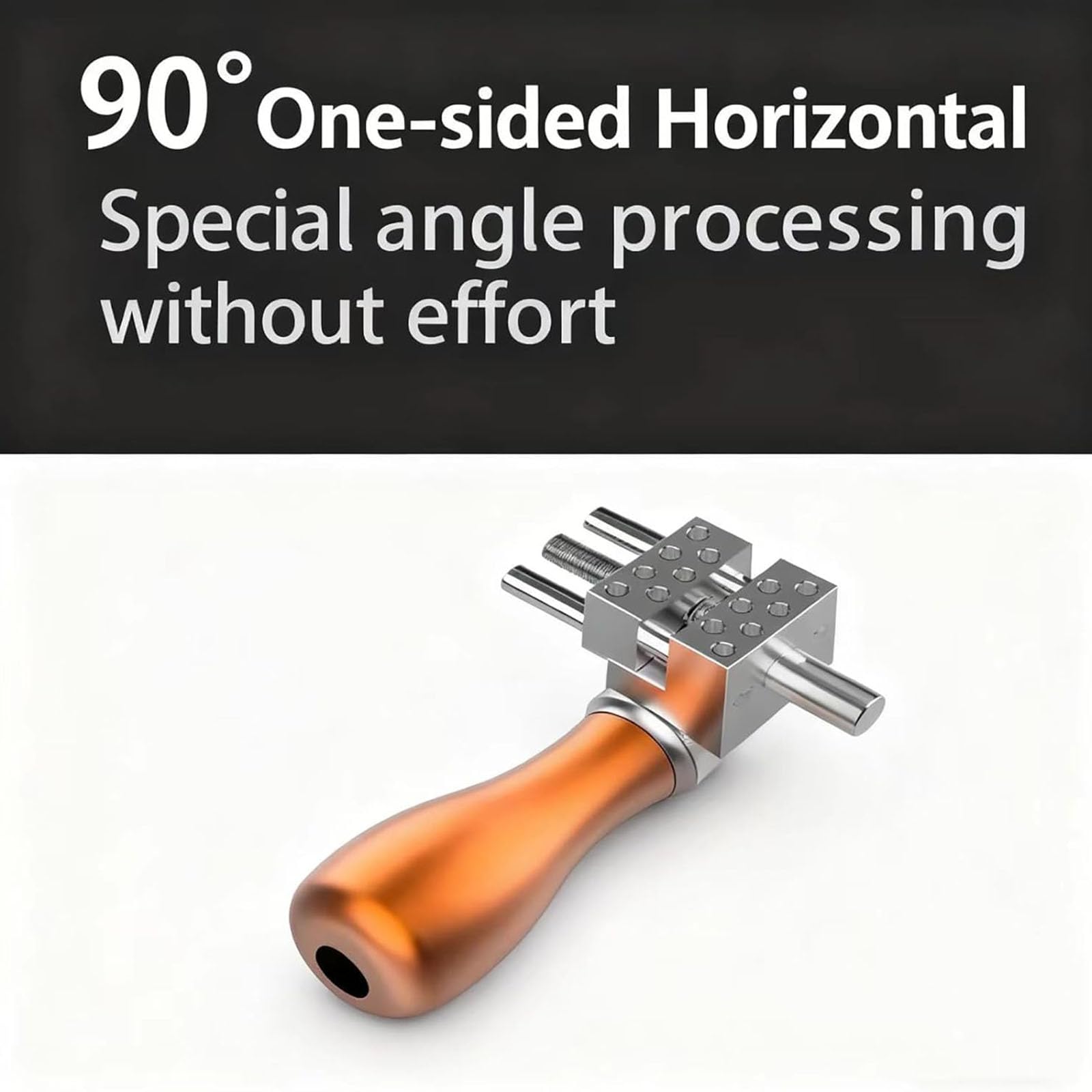 Tornillo de mano para sujeción, abrazadera de banco pequeña ajustable en ángulo para proyectos de pintura y manualidades precisos, ideal para manualidades y construcción de modelos