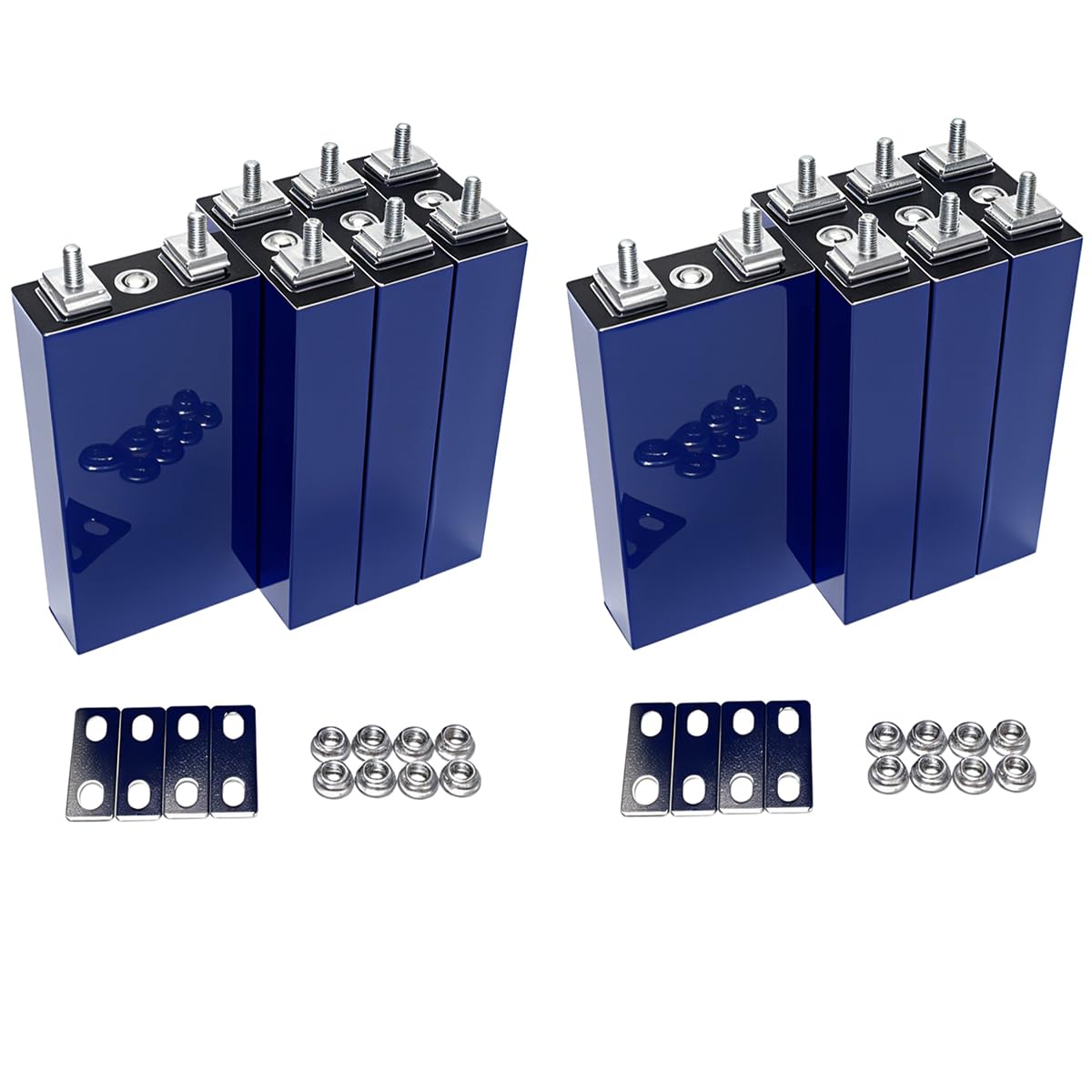 EVE LiFePO4 Cell 3.2V 25Ah Grade A Deep Cycle Battery Lithium Iron Phosphate Rechargeable Battery Max.Continous Discharge 125A/5C,Included Screws and Bus Bars
