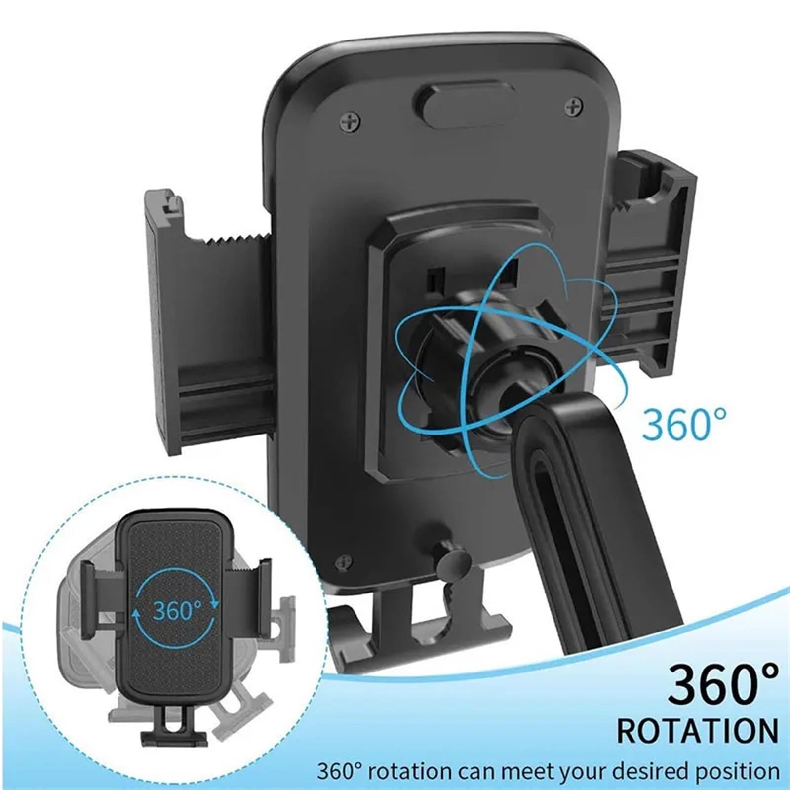 Accesorios Coche Porta Smartphone Supporto per Telefono per Auto, Regolabile, per SUV, Camion, portabicchieri per Auto, Supporto per Telefono Cellulare