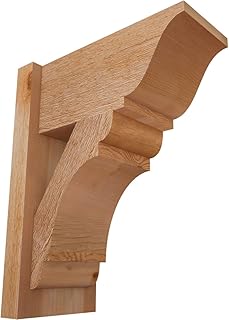 8"W x 16"D x 20"H Olympic Traditional Rough Sawn Outlooker, Western Red Cedar