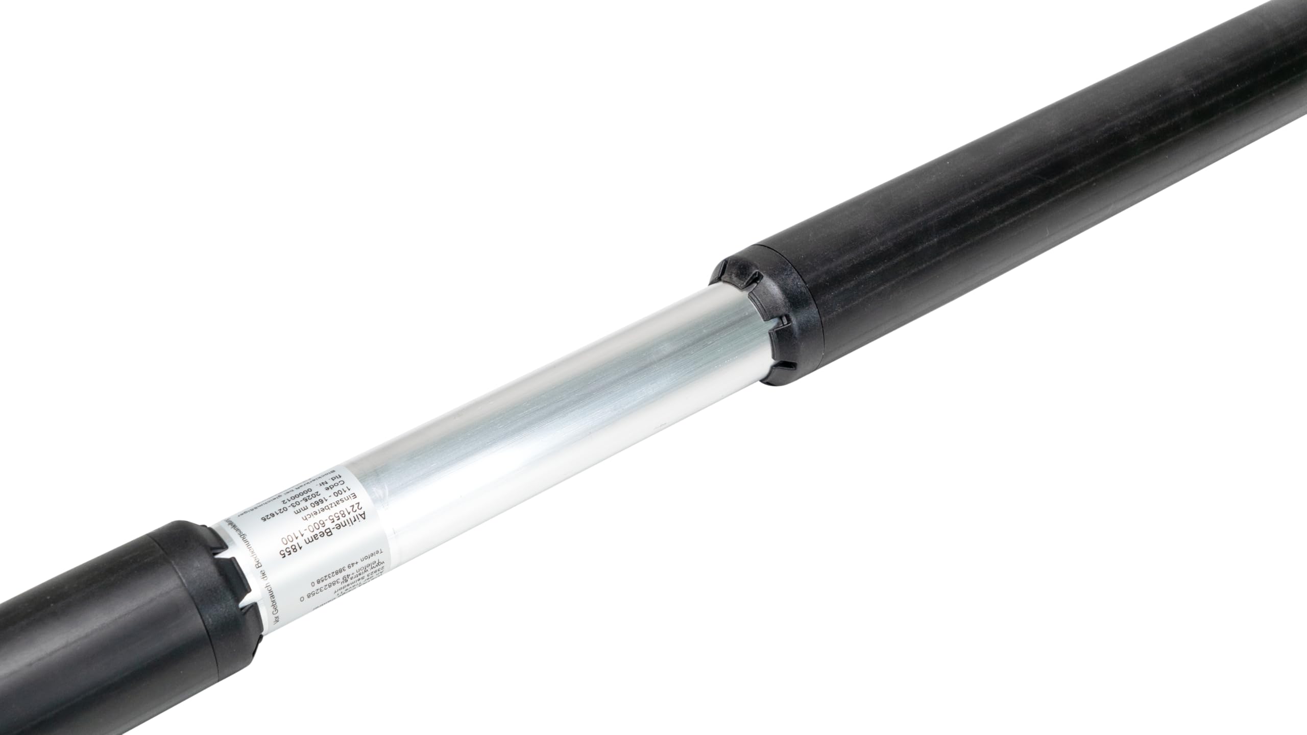 Airline Beam Barre de Blocage en Aluminium pour Voiture - Revêtement de Protection - Protection de Charge - Poutre de Serrage (1400-1960 mm)
