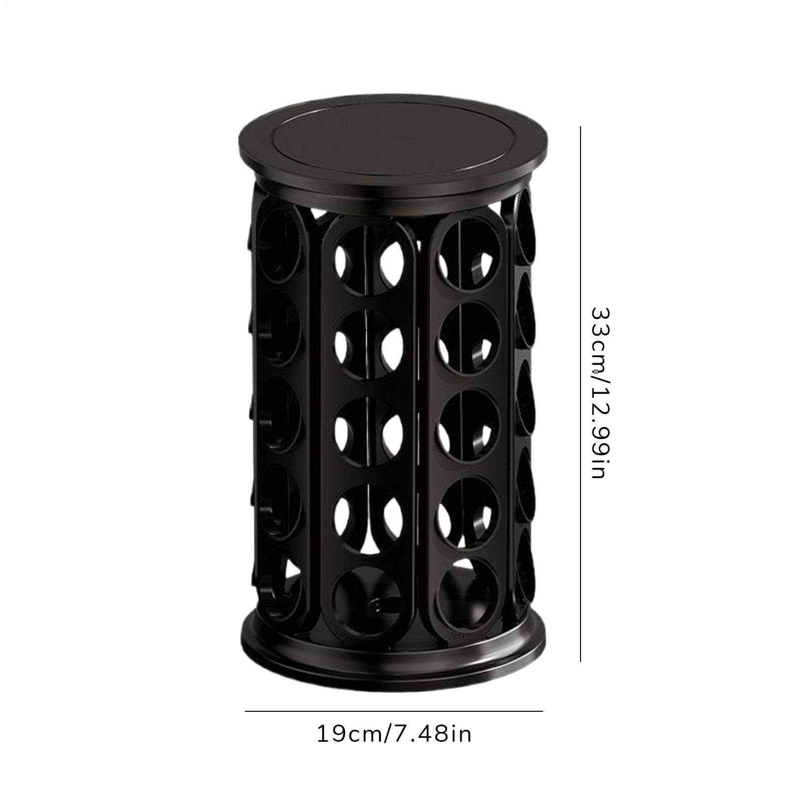Cápsulas de Café Almacenamiento Organizador Giratorio Dispensador | Soporte Giratorio para Cápsulas de Café Rotativo para Encimera, Mostrador, Cocina, Hogar, Apartamento, Restaurante, Hotel,