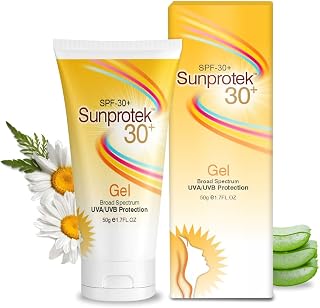 Sunprotek 30+ Gel with unique W/O/W encapsulation (nano) technology - 50gm / 1.76 Oz.