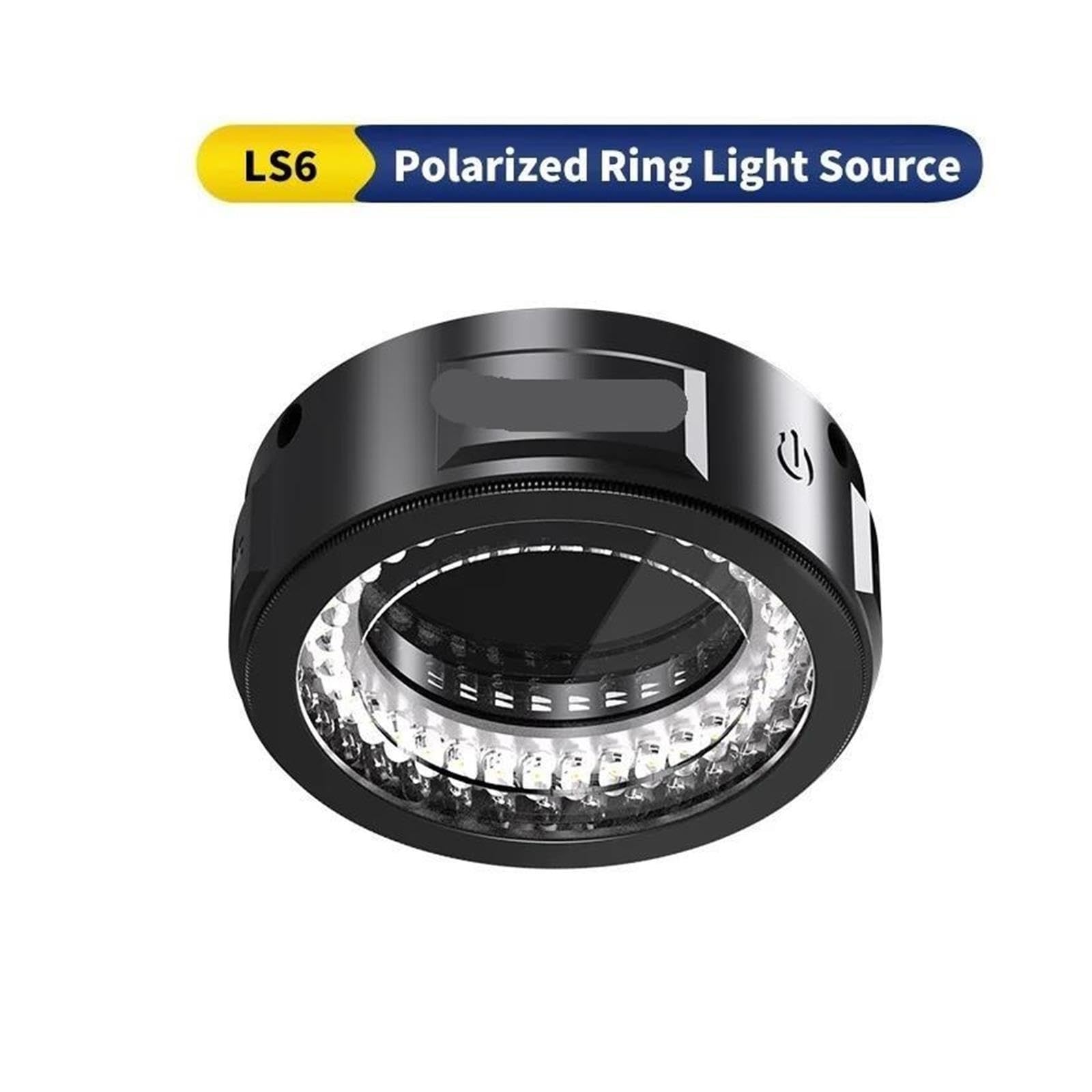 LS5 LS6 Anillo de luz for microscopio Lámpara polarizada de 84 LED