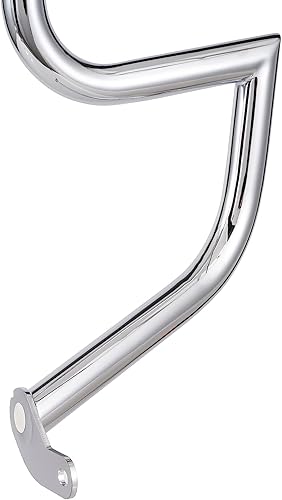 Miniatura 5 de Kinglemc Barra de Choque Protector de Motor Barra de Carretera para Yamaha V-Star 400 650 XVS650 Custom (Plata)