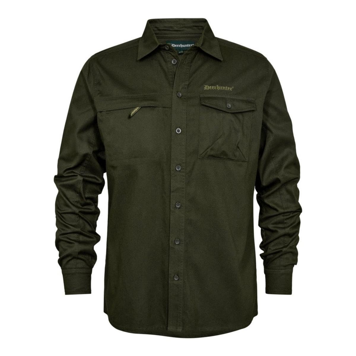 Deerhunter Atlas Shirt Timber 49/50 Timber - Hunting Shirt Breathable Cotton for Men
