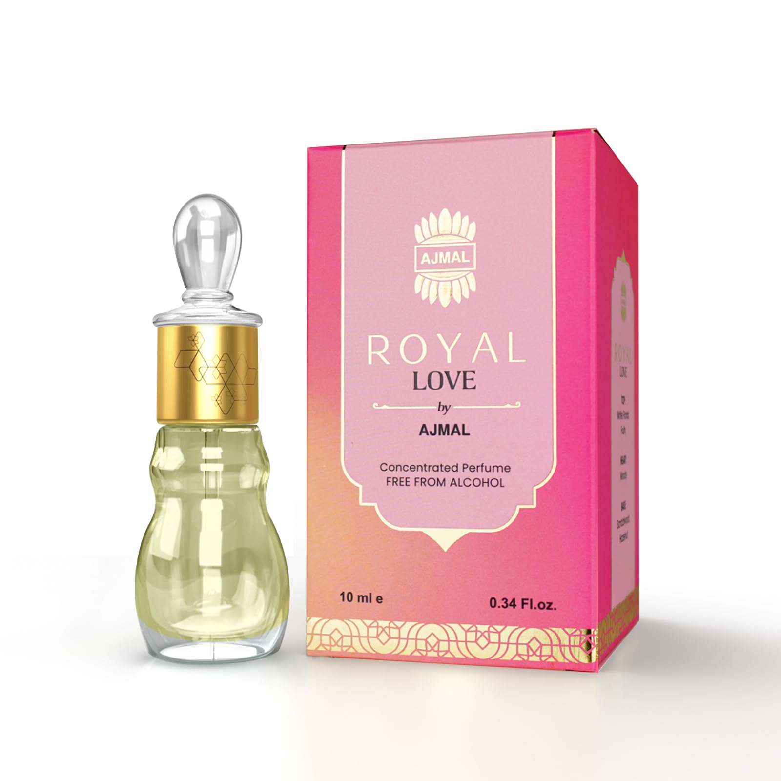 Ajmal Royal Love Attar | Fragrance | Women Non-Alcoholic | Long Lasting Attar for Women - 10 ML-image-23