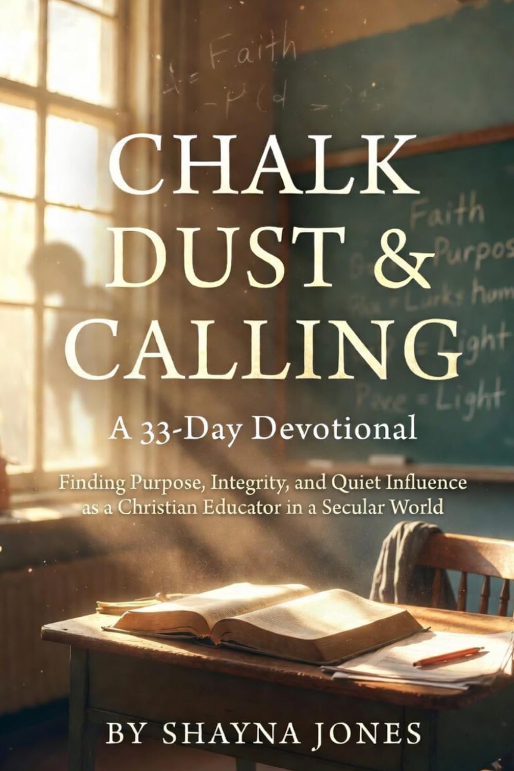 Chalk Dust & Calling: A 33-Day Devotional: Finding Purpose, Integrity, and Quiet Influence as a Christian Educator in a Secular World (Christian Leadership Devotionals)