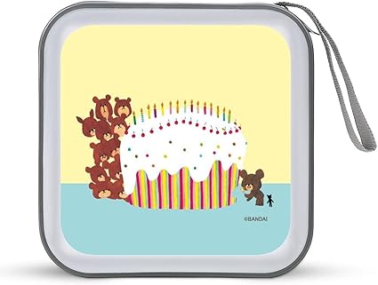 Amazon くまのがっこう メディアケース Dvd Cdケース ブルーレイディスク対応 40枚収納 セミハード ファスナー付 キャラクター かわいい Mayhom Mayhom メディアケース 通販