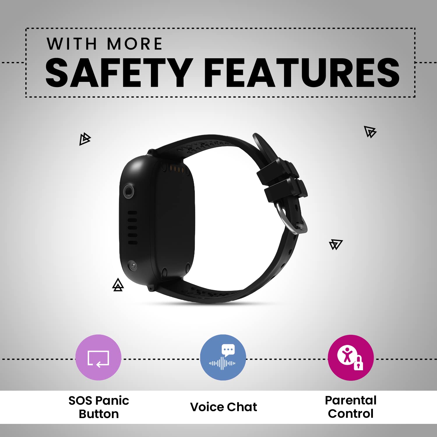 Fitness Tracker Smartwatch for Active Kids
