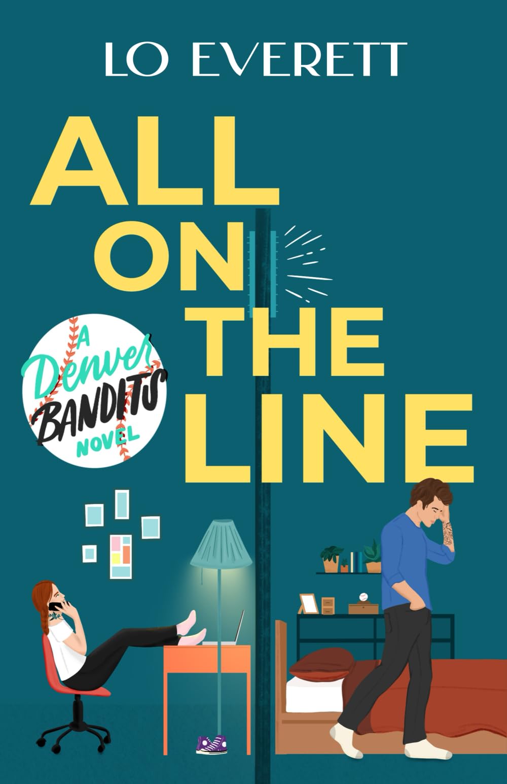 All on the Line: A Denver Bandits Baseball Novel (Mile-High Hearts: Denver Bandits Baseball)