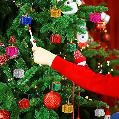 AMFIN® (Pack of 12) Christmas Tree Decoration Items/Christmas Gift Decor/Xmas Tress Decoration/X-Mas Tree Decoration/Gift Tree Decoration Box/Gift Ornaments for Tree - Image 7