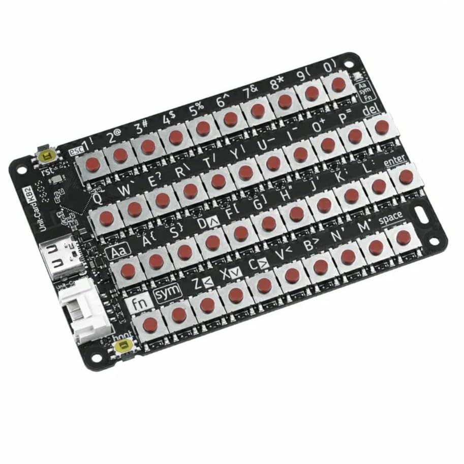 M5Stack Official CardKB2 42-Key Portable Keyboard Unit with...