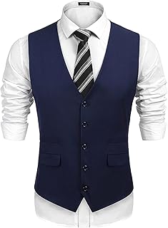 blue patterned waistcoat