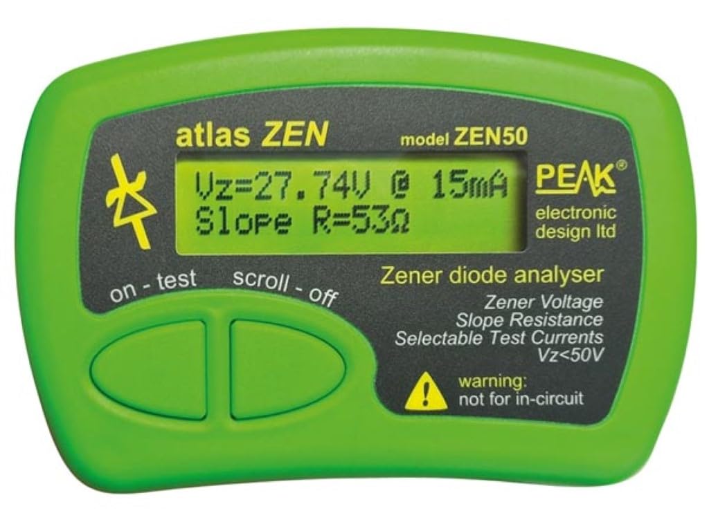 velleman Atlas Zen - ANALIZZATORE DIODI ZENER (0-50 V)