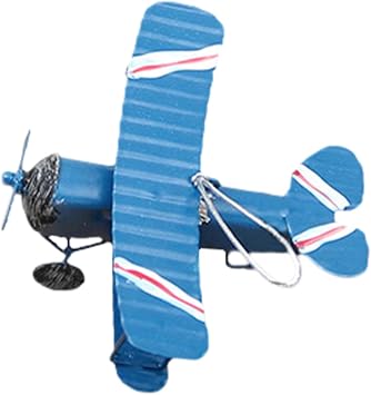 Mini Airplane Ornament 10*9*5cm Iron