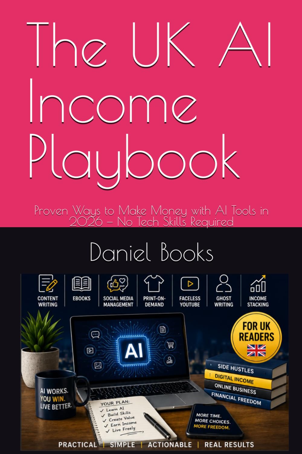 The UK AI Income Playbook: 20 Proven Ways to Make Money with AI Tools in 2026 — No Tech Skills Required