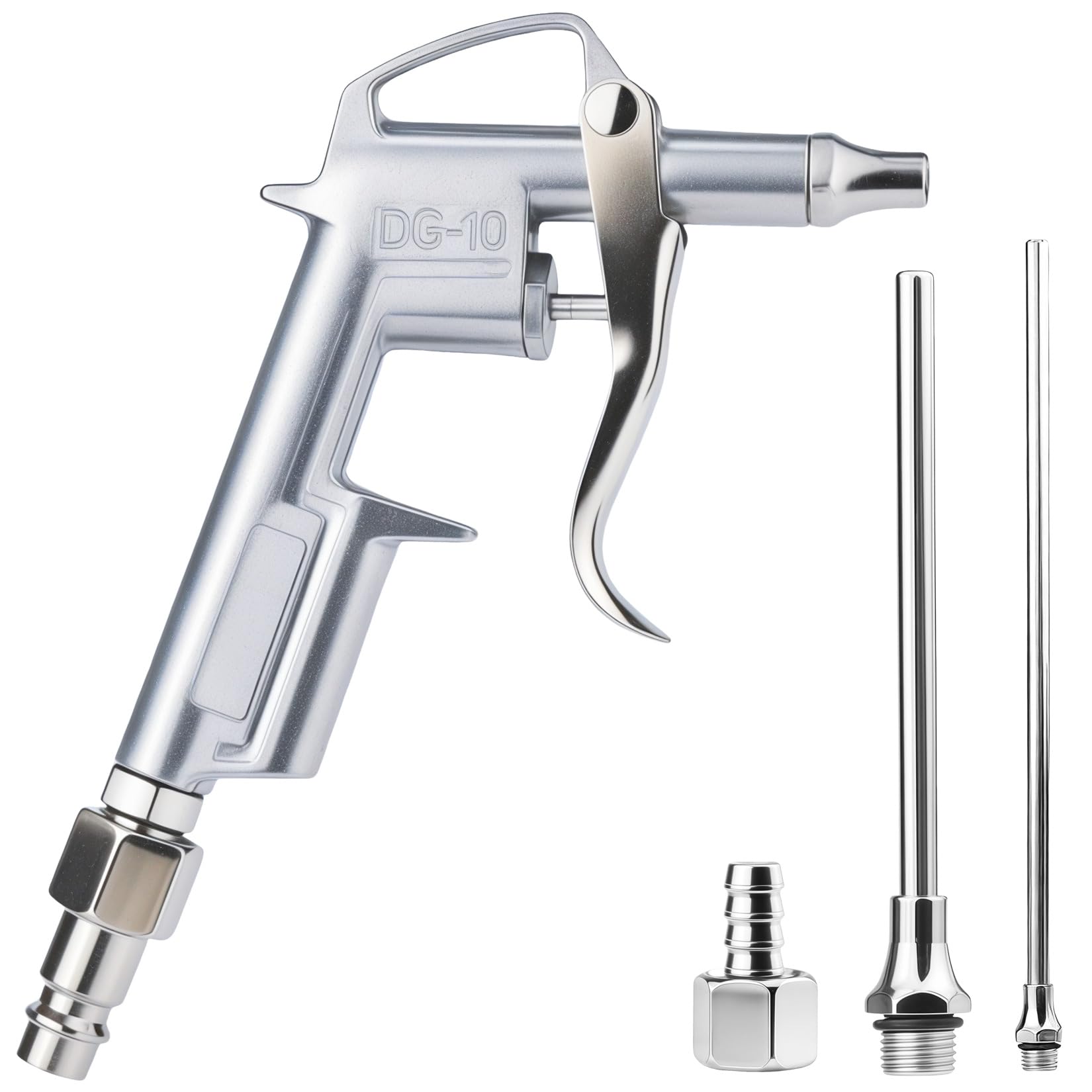 Air Blow Gun, Air Compressor Tools AccessoriesAir Compressor Duster Gun, with 1/4" BSP Type Pneumatic Quick Adapter Connects, Atmosphere Duster Blow Guns