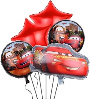 FEIFEI’S BOW 6pcs Elsa Princess Cinderella Foil Balloons Birthday Party Congratulations balloons Baby Shower Party Decorat...