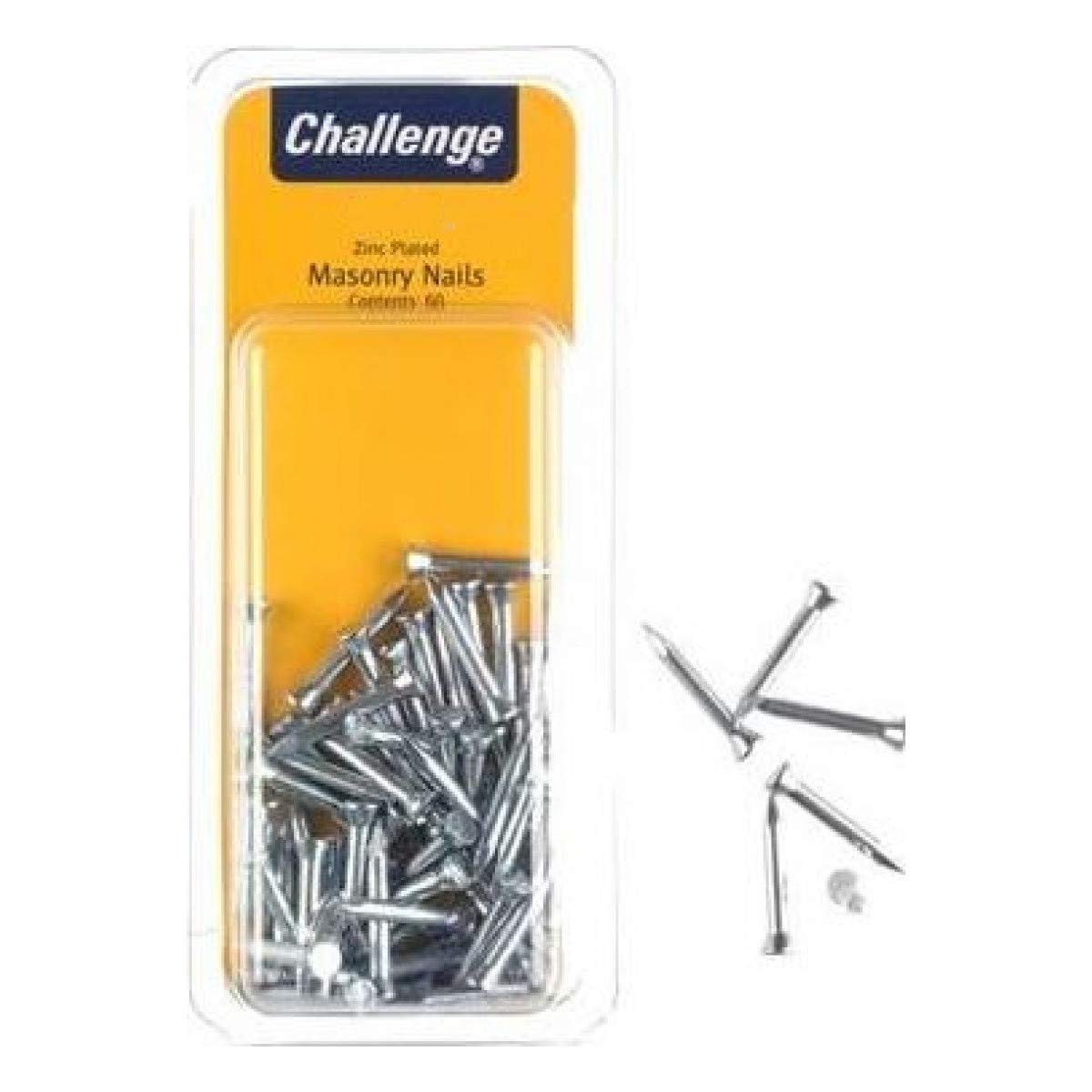 Challenge Silver Shaw Masonry Nails 30Mm Clam