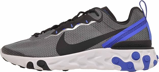 nike react black racer blue