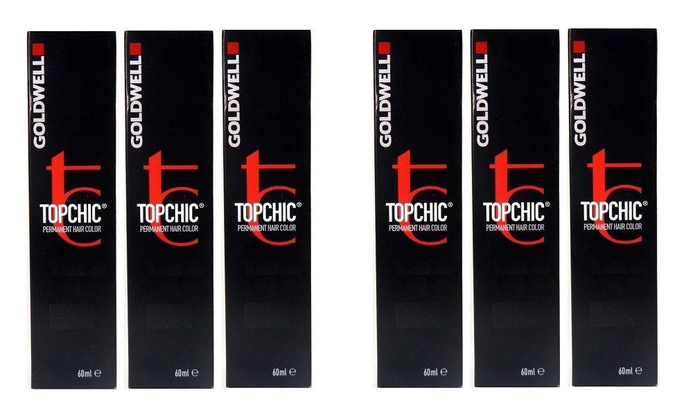 Goldwell Topchic 8GB saharablond hellbeige 6 x 60 ml Haarfarbe Permanent Hair Color GW