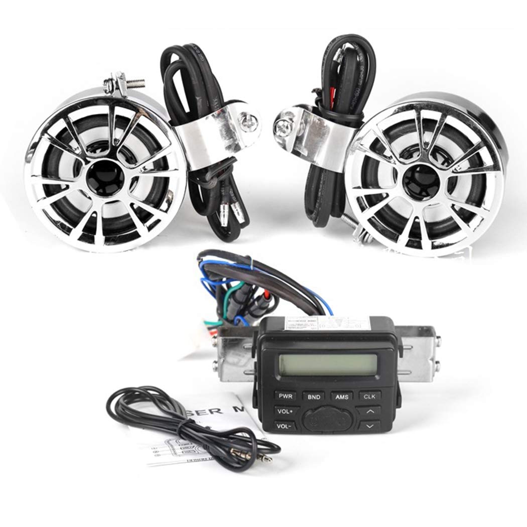 ZOYLINK Motorcycle Stereo System Waterproof Motorcycle Radio System