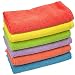 Clean Leader Microfiber Cleaning Cloths Best Kitchen Dish Cloths with Poly Scour Side,13.7 By 13.7-inch,multifunctional Microfiber Towel for Dish Towels,bath Towels,car Washing,6 Colors - 6 pieces