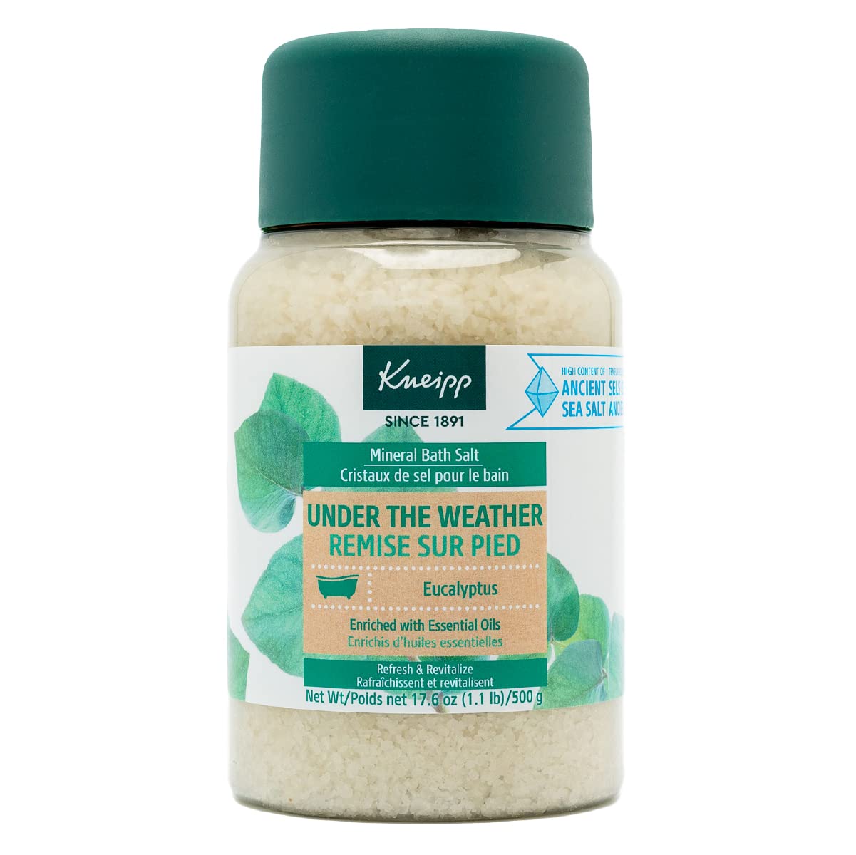 Kneipp Mineral Bath Salts With Refreshing Eucalyptus