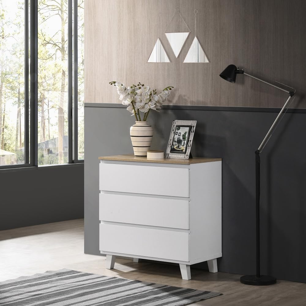 Home Box Kulltorp Plus Chest of 3-Drawers with Legs-165628256