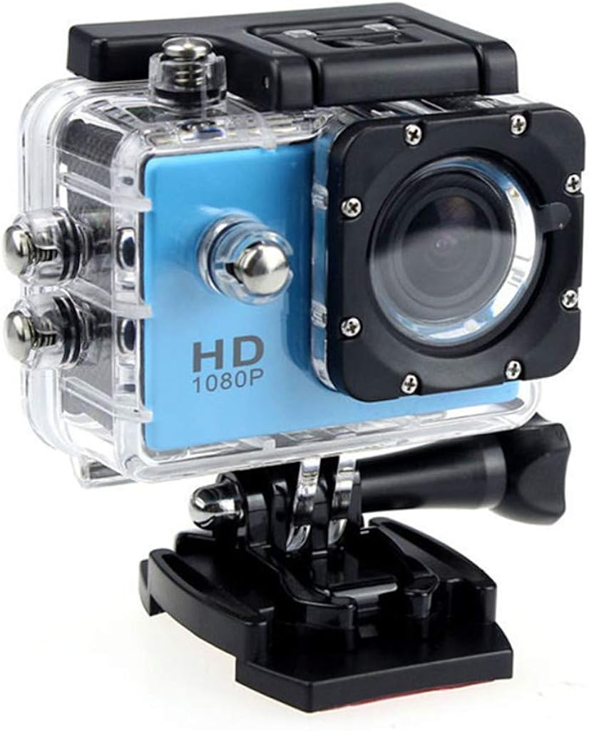 LANSKRLSP Sportkamera Wasserdicht, Action Cam Unterwasserkamera Tauchen