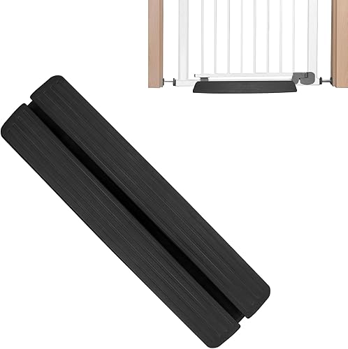 2 rampas de umbral, puerta de bebé, pedal de seguridad, juego de accesorios de puerta de plástico, triángulo de plástico, accesorios de refuerzo