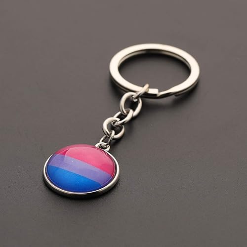 Miniatura 7 de CHOORO Gay Pride Gift LGBT Llavero Rainbow Pride Llavero LGBT Joyería Bisexual Regalo Orgullo Transgénero Regalo