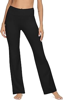 Black bootleg work pants Clearance