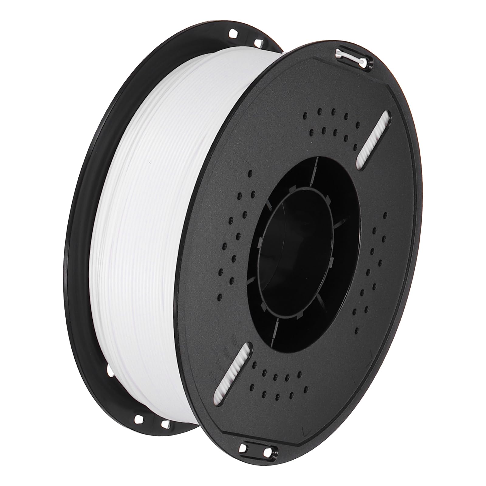 QUARKZMAN Filamento Per Stampante 3D PETG, 1.75mm 1KG Alta Precisione Resistente All'umidità Superiore Tenacità Filamento Lucido Bianco Per Stampanti.